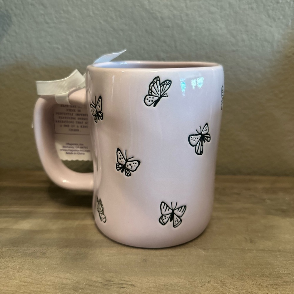 Rae Dunn Girl Mom Butterfly Mug - Picture 2 of 2